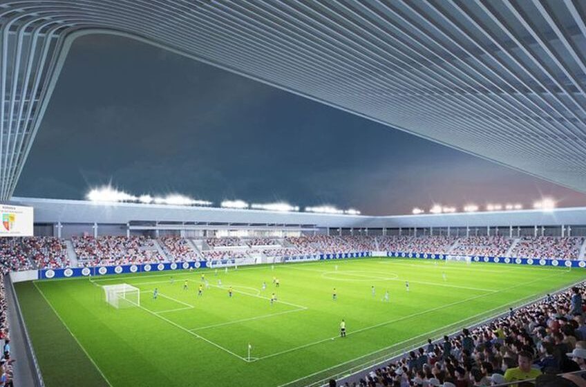  Investiția privind construirea Stadionului de la Unirea a fost suspendată pentru cel puțin 1 an