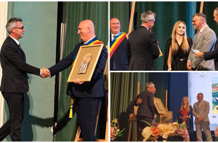  Dr.Tiberiu Tudor: Mulțumesc Primăriei Bistrița pentru diploma de recunoștință oferită pentru activitatea pe care am desfășurat-o în anul 2024. FOTO