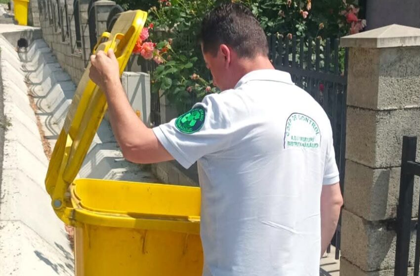  PUBELA GALBENĂ se colectează Miercuri, 23 IULIE 2025, DOAR în Municipiul Bistrița! FOTO