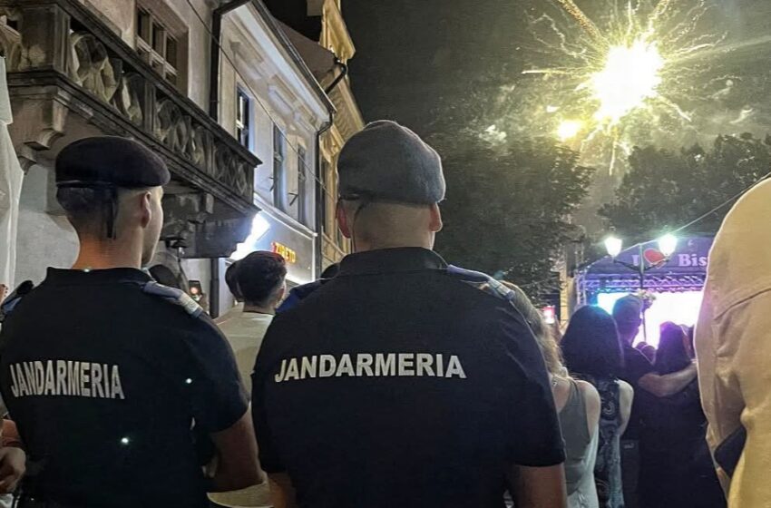  Misiuni executate și sancțiuni aplicate la sfârșit de săptămână de jandarmii bistrițeni