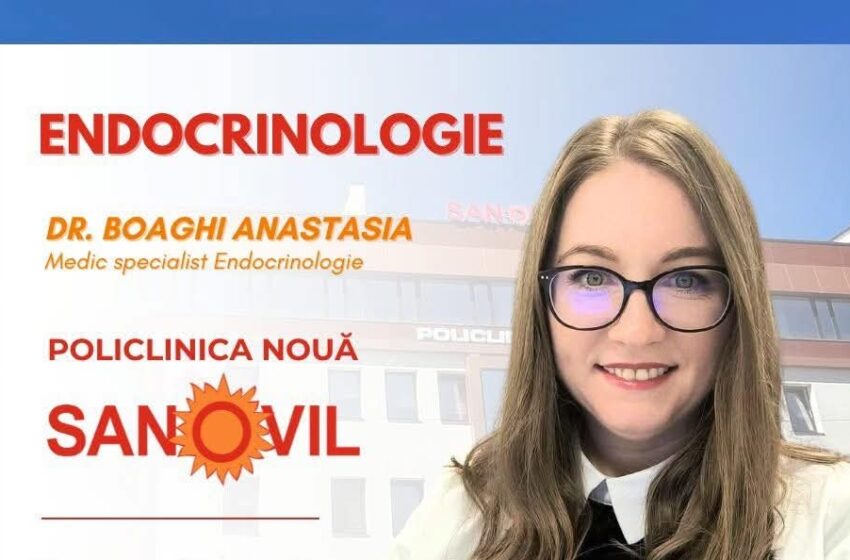  Dr. Boaghi Anastasia  medic specialist Endocrinologie la Policlinica Nouă Sanovil Bistrița