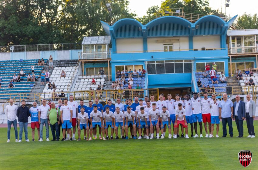  Fotbal: Gloria Bistrița joacă în deplasare la CSM Slatina, la debutul în noul sezon al Ligii a 2-a