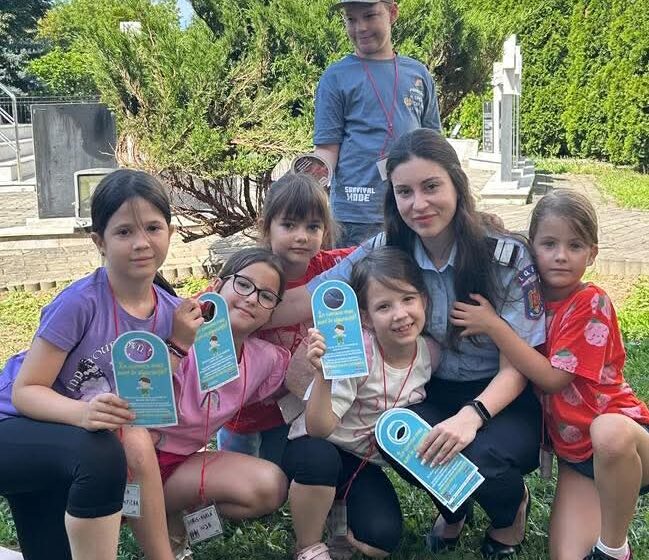  ISU Bistrița -Năsăud: Siguranța se învață din copilărie! FOTO
