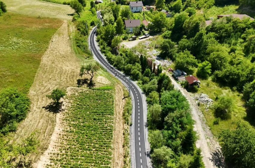  A fost finalizată pista de bicicleta din Prundu Bârgăului. FOTO