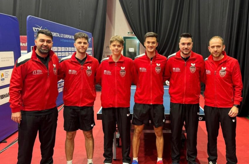  Tenis de masă: Gloria Bistrița în Finala masculină a Campionatului Național pe Echipe Seniori