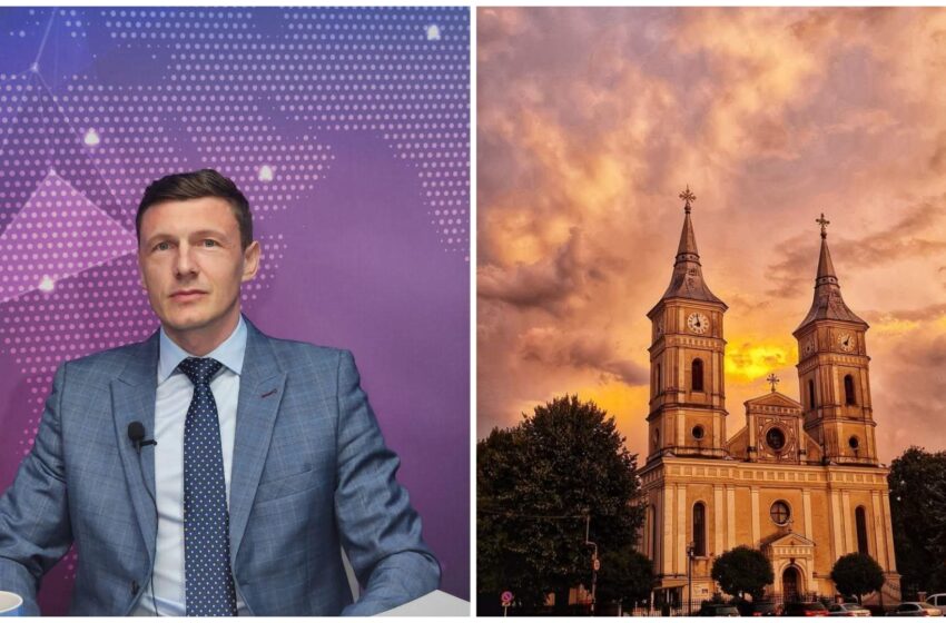  Primarul Dorin Vlașin anunță licitația pentru începerea lucrărilor de restaurare a Catedralei Sf.Nicolae din Năsăud