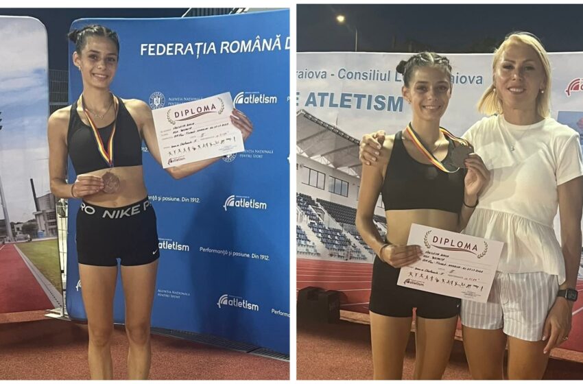  Atletism: Medalie de bronz pentru Diana Dan de la CSM Bistrița la Campionatul National U20