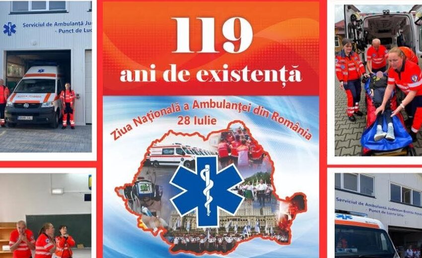  LA MULȚI ANI! 119 ani de existență a Serviciului de Ambulanță din România