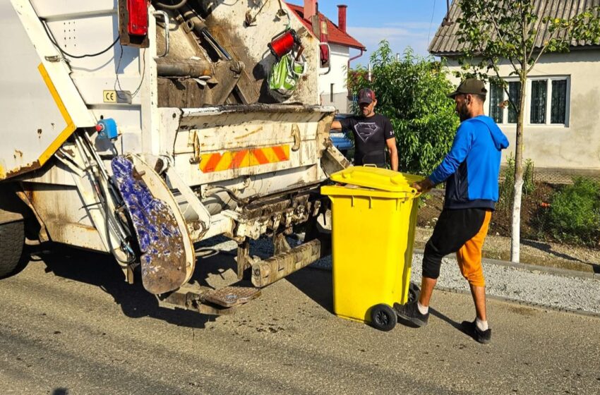  Miercuri, 30 iulie, se colectează Pubela Galbenă În toate localitățile componente ale municipiului Bistrița. FOTO