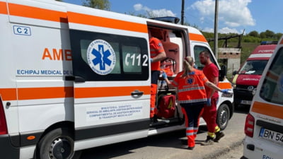  Un copil de 8 ani a fost salvat de echipajul SAJ Bistrița-Năsăud