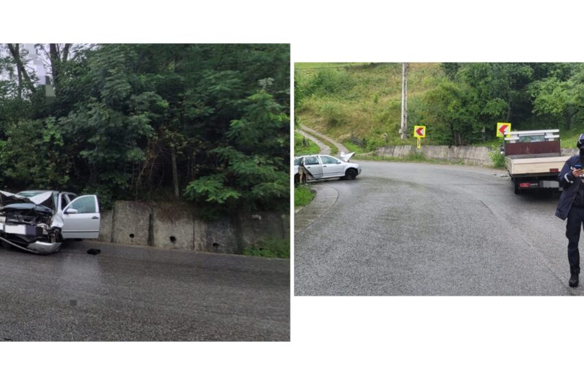  Accident rutier în localitatea Strâmba. Un bărbat transportat la spital. FOTO