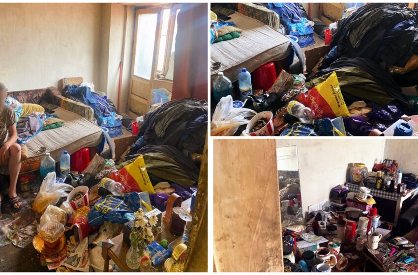  Bărbat din Bistrița descoperit de polițiștii locali într-o mizerie de nedescris