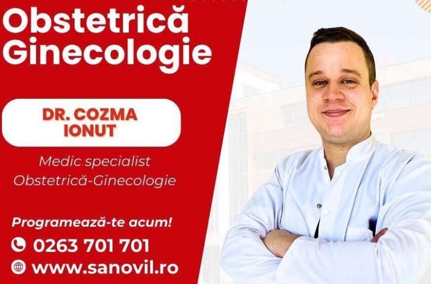  Un medic ginecolog cu experiență în Franța s-a alăturat echipei Sanovil Bistrița