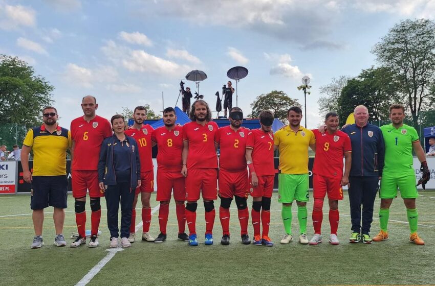  România se califică la Campionatul European de fotbal pentru nevăzători din 2026!