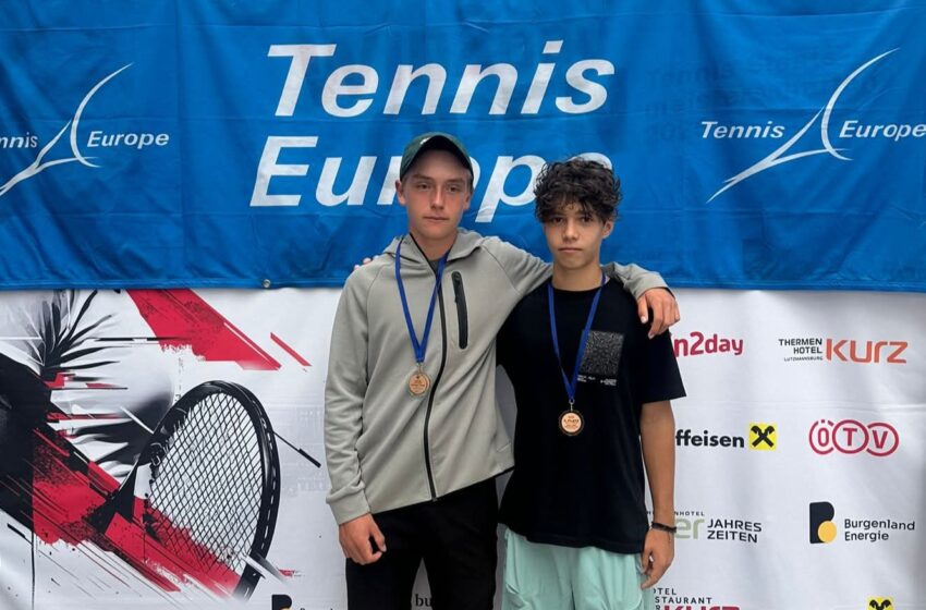  Tenis: Bistrițeanul Edward NEAGOȘ – Semifinalist la Tennis Europe!