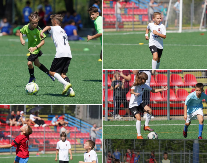  FOTBAL JUVENIL: Micii fotbaliști ai Gloriei Bistrița, clasare bună la VIITORUL CUP