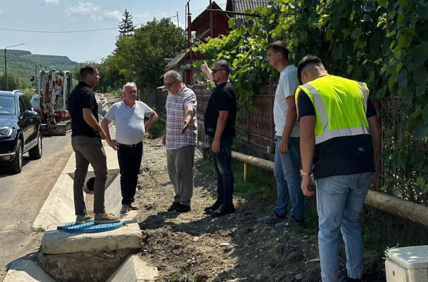  Se fac pași concreți pentru modernizarea drumului județean 172A, pe traseul Beclean–Nușeni–Chiochiș. FOTO