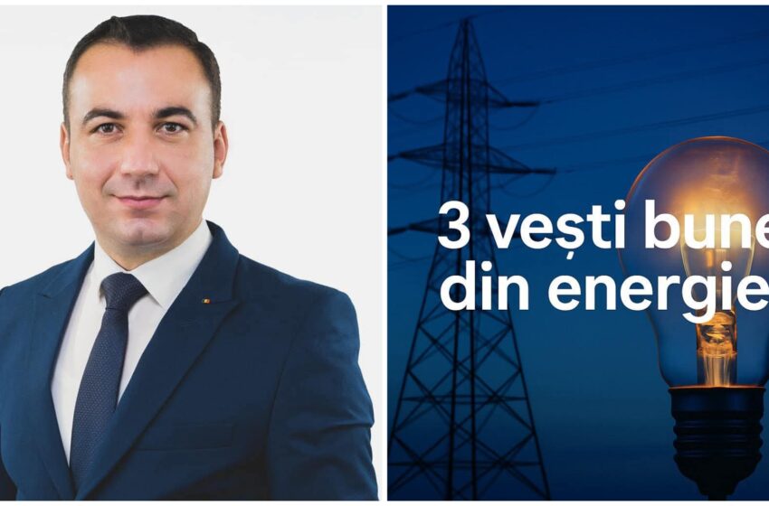  Ministrul Bogdan Ivan: 3 vești bune din energie!
