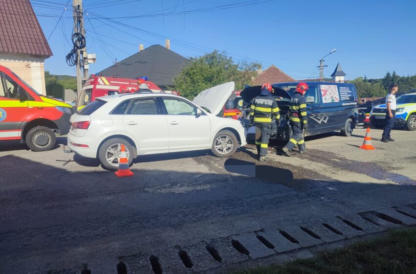  Accident rutier la Sigmir. Două victime sunt transportate la spital