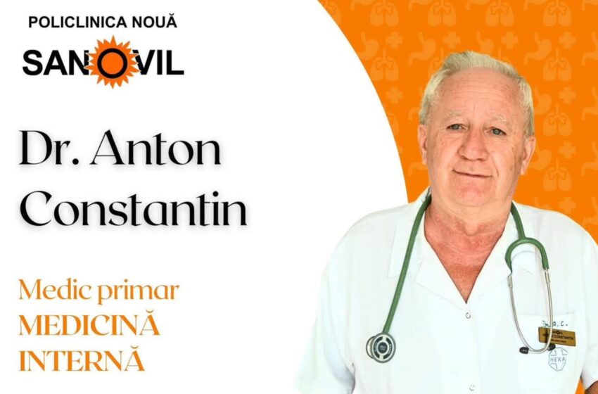  Consultatii GRATUITE de Medicină Internă la Policlinica Nouă Sanovil Bistrița