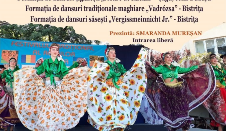  Festivalul Traditional al Romilor are loc duminică, 24 august, la Bistrița
