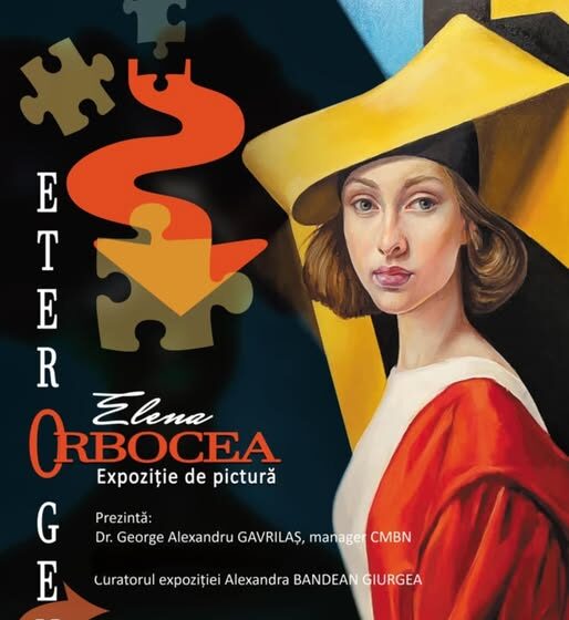  „Eterogen” – expoziție personală Elena Orbocea, astăzi la Casa Argintarului, ora 13.00