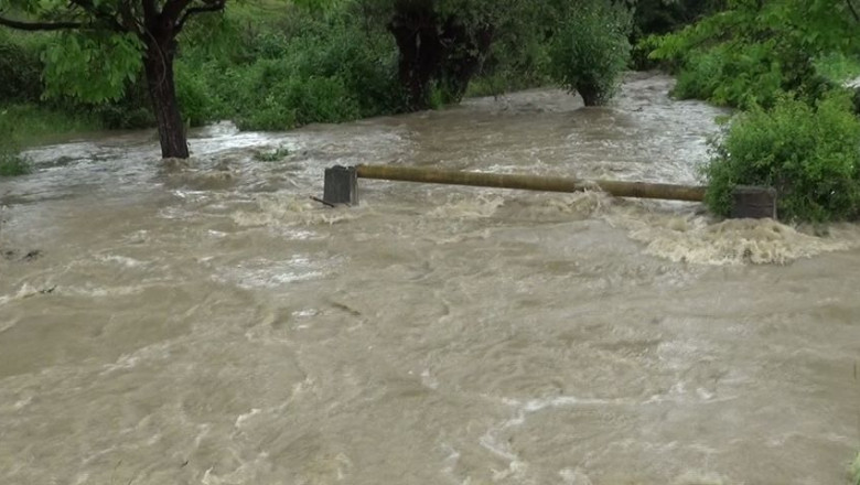  COD GALBEN de inundații în Bistrița-Năsăud