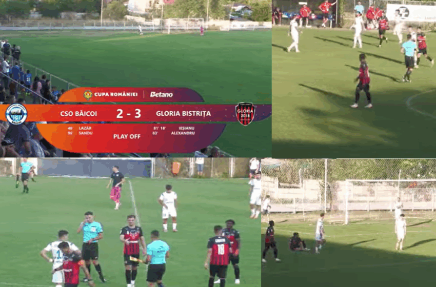  CUPA ROMÂNIEI: Gloria Bistrița trece de Băicoi cu 3-2 și merge în grupe. Urmează partida din campionat de sâmbătă cu Concordia Chiajna