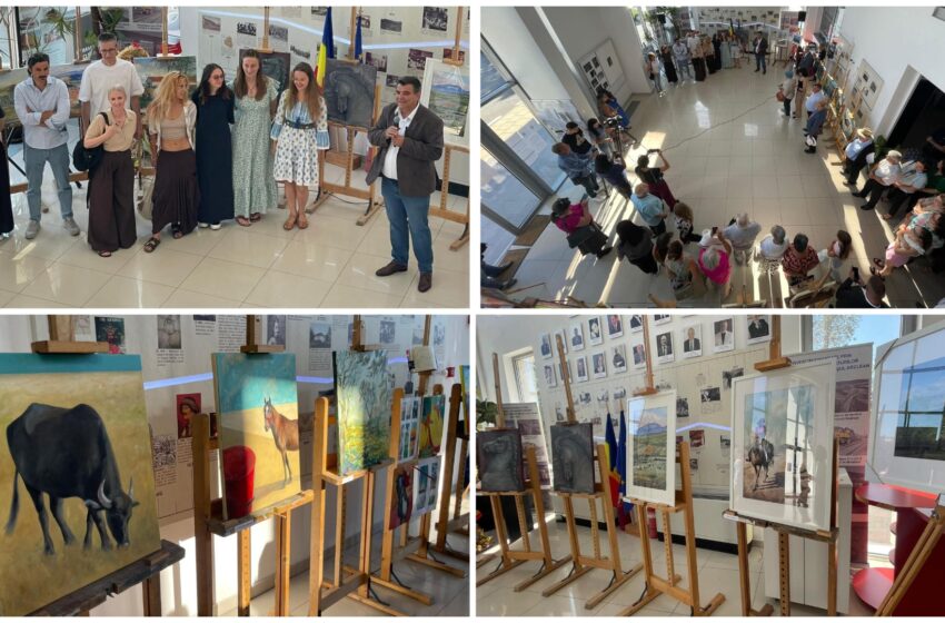  Nicolae Moldovan: Am avut deosebita onoare să fim gazdele primei ediții a Rezidenței Artistice Beclean. FOTO