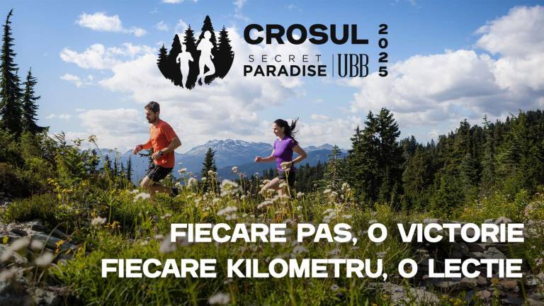 Pregătiți de o aventură montană? Vă invităm la Crosul Secret Paradise UBB 2025, pe 4 octombrie, la Piatra Fântânele!