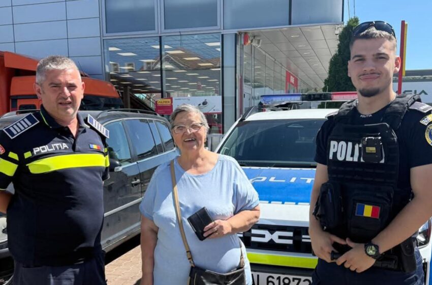  O femeie din Bistrița a găsit două portofele și le-a predat Poliției. Gestul său: un exemplu pentru comunitate