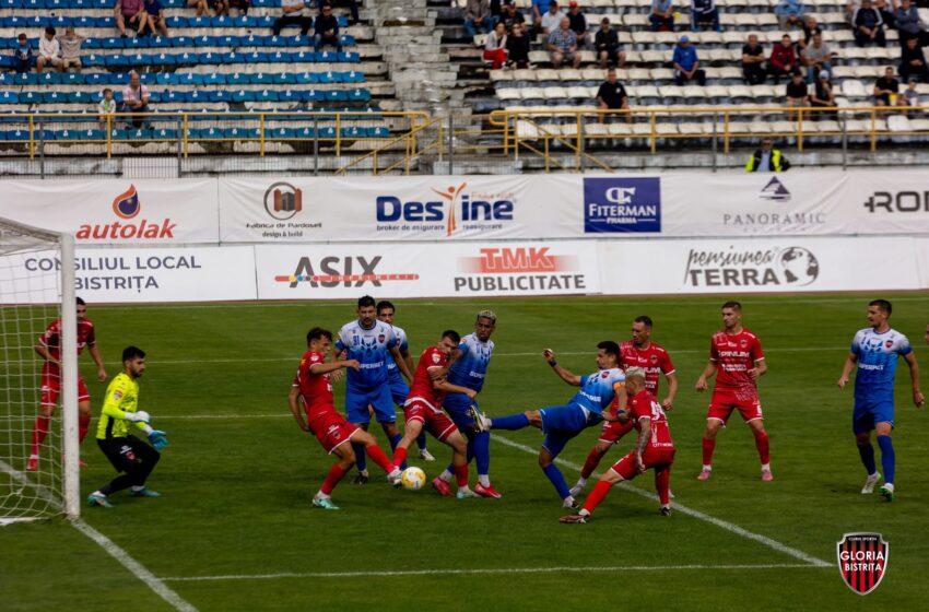  Liga a II-a, etapa a 5-a: Gloria Bistrița pierde 3 puncte prețioase la Chiajna: 2-0. Urmează o pauză de două săptămâni după care vine Dinamo la Bistrița pe 13 septembrie