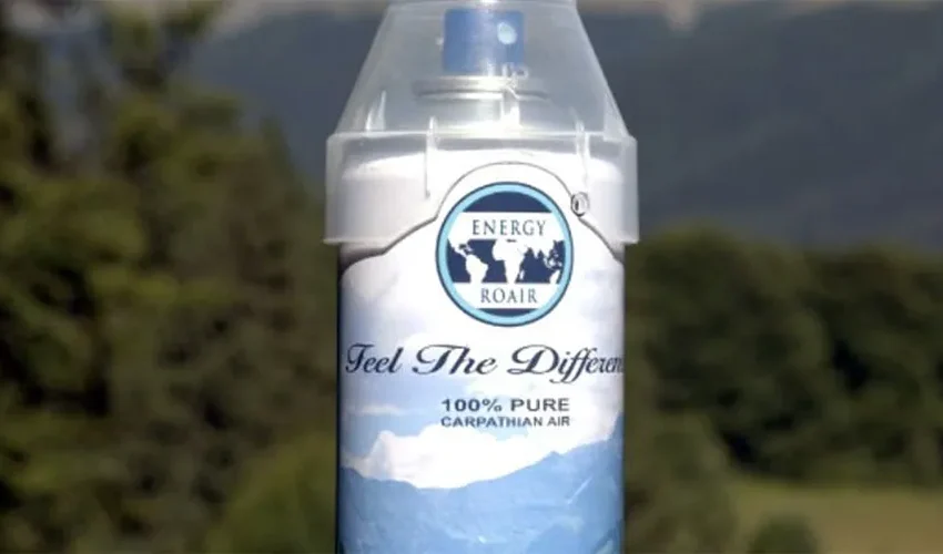  Un bărbat din România le vinde chinezilor și indienilor aer din Carpați. Afacerea are un succes colosal