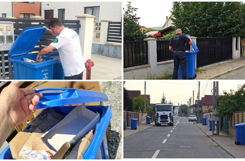  Miercuri, 3 septembrie, se colectează Pubela Albastră în Municipiul Bistrița și localitățile componente. FOTO