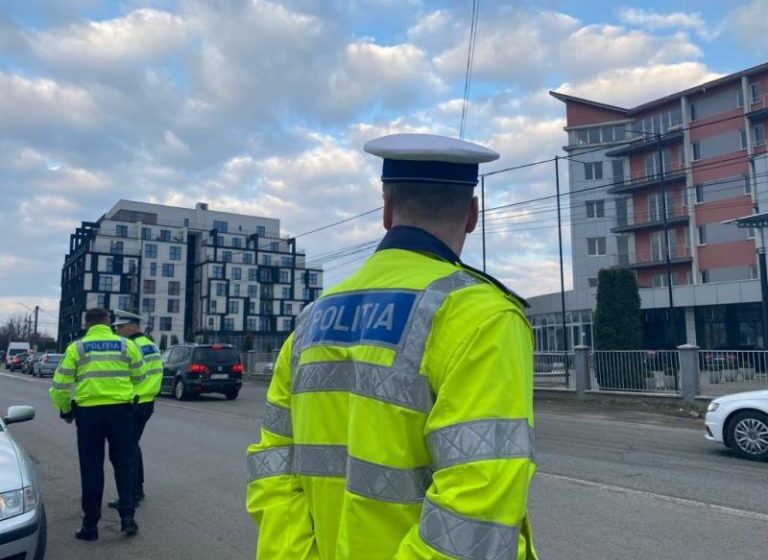  Dosare penale la regimul rutier, întocmite de polițiștii din Bistrița-Năsăud