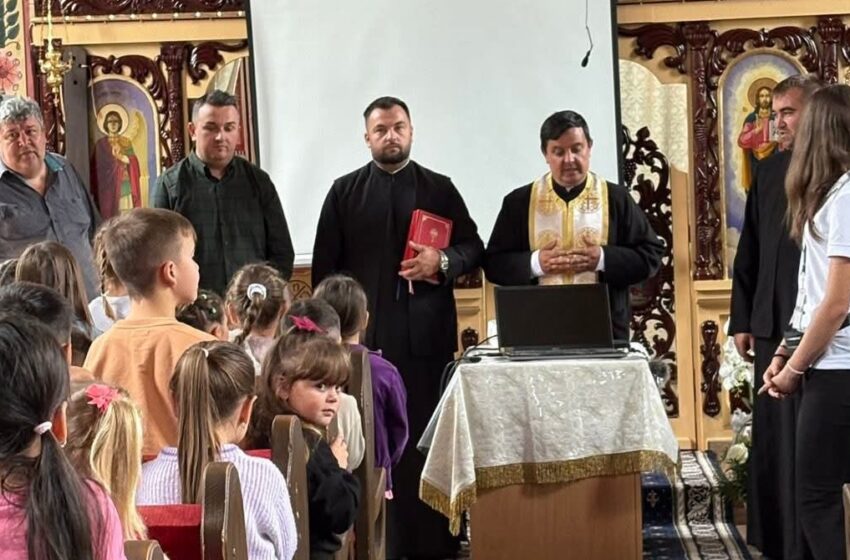  Tabăra pentru copii „Copilărie Binecuvântată”, organizată la Căianu Mic. FOTO