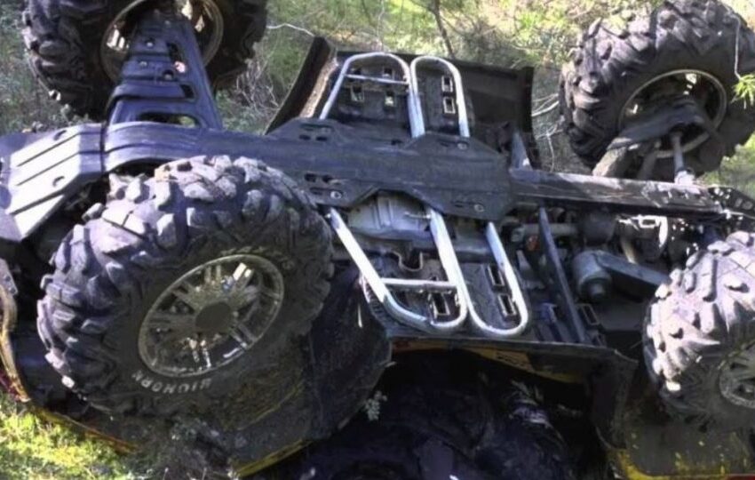  Accident pe ATV la Sărata! Tânăr rănit, dus la spital