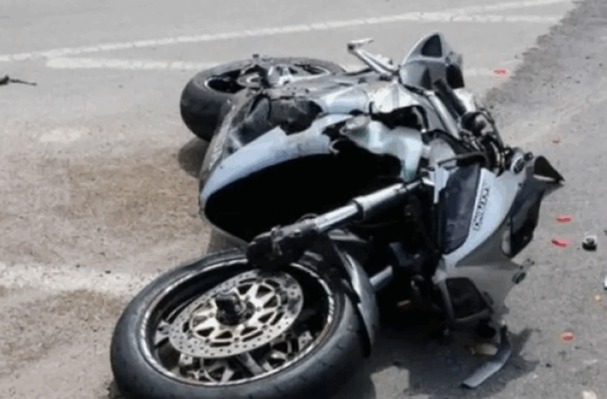  Accident rutier la Feldru. Un motociclist de 61 de ani a ajuns la spitalul din Năsăud
