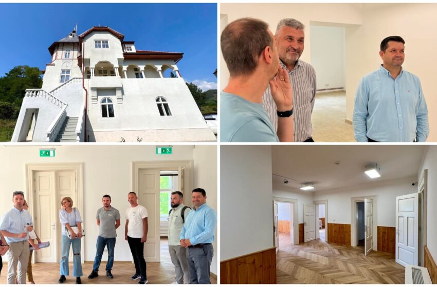  Lucrările la Vila 1 din Sângeorz-Băi a fost recepționate. FOTO