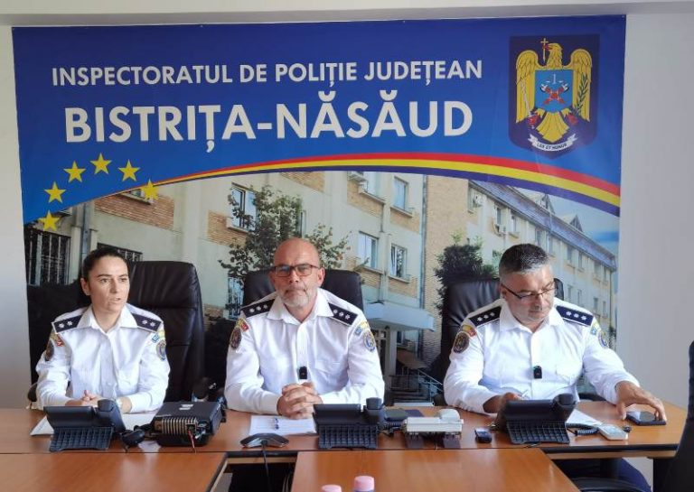  Polițiștii rutieri din Bistrița-Năsăud au dat amenzi de peste 5 milioane de lei și au reținut peste 1.500 de permise, în 8 luni