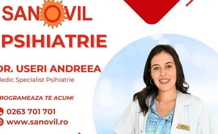  PSIHIATRIE – CONSULTAȚII GRATUITE CU BILET DE TRIMITERE la Policlinica Nouă Sanovil