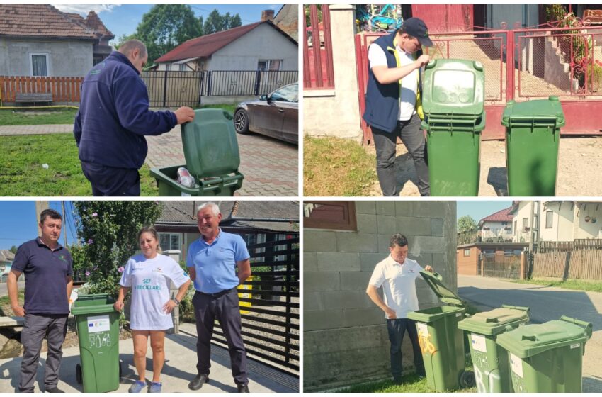  Miercuri, 10 septembrie, se colectează Pubela Verde, în Municipiul Bistrița și localitățile componente. FOTO