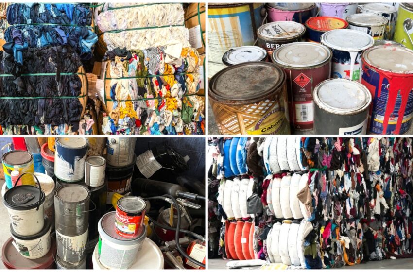  Campanie de colectare a deșeurilor textile și periculoase în județul Bistrița-Năsăud. FOTO