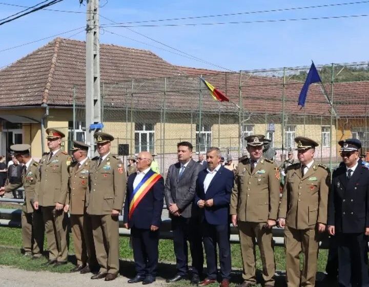  Vicepreședintele CJBN, Cristian Cârlig, prezent la comemorarea Generalului Erou Grigore Bălan de la Blăjenii de Sus. FOTO