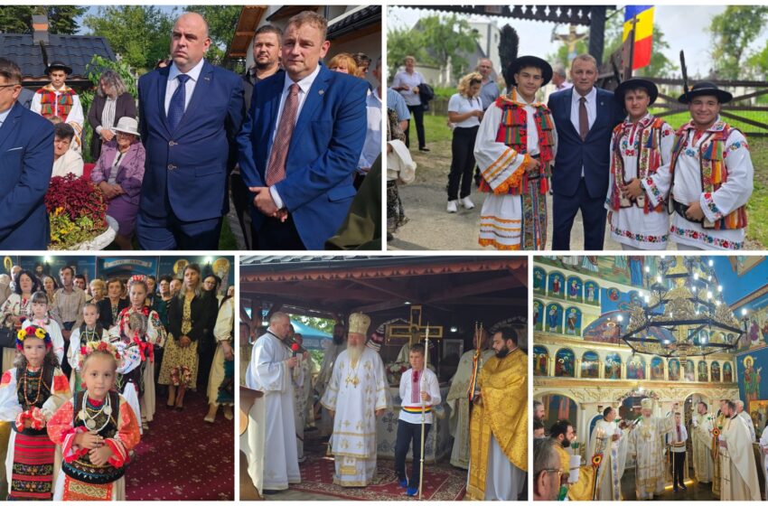  Senatorul Cristian Nicula, prezent la Resfințirea Bisericii Parohiale din Ciceu-Corabia. FOTO