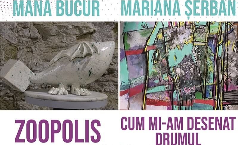  Expoziția de ceramică și pictură a artiștilor Mână Bucur și Mariana Șerbal, vineri, 19 septembrie, la Muzeul de Artă Comparată din Sângeorz-Băi