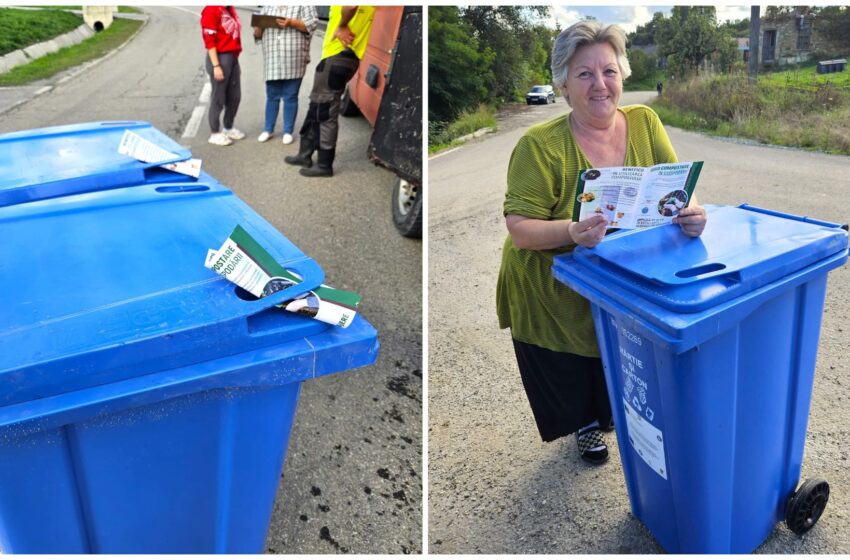  Se continuă distribuția gratuită a Pubelei Albastre, un perioada 22-26 septembrie. FOTO