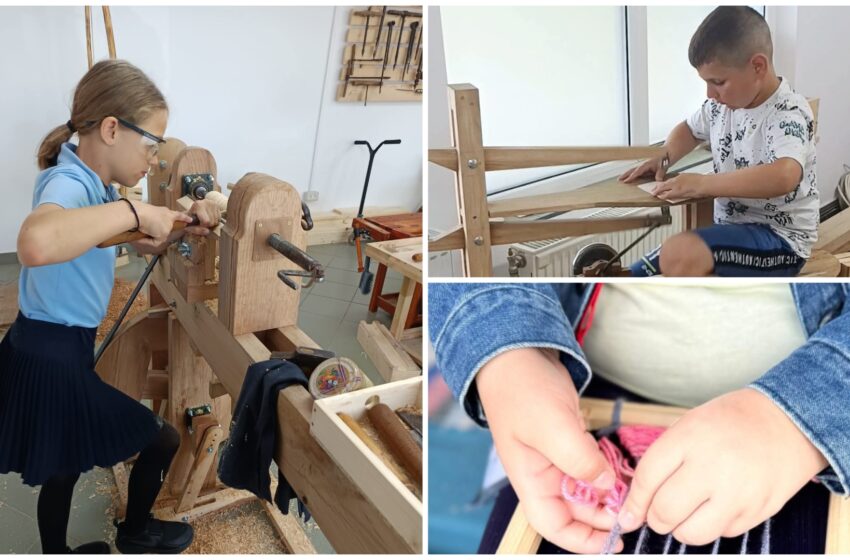  Puterea meșteșugului. De la tradiție la inovație prin aplicații practice” – ateliere interactive la Complexul Muzeal Bistrița-Năsăud. FOTO