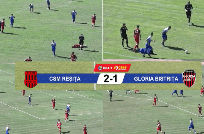  CRONICA DE FOTBAL (Liga a II-a, etapa a 7-a): „Rossonerii” înving „Lupii albaștri” cu 2-1 la capătul unei partide alerte, cu multe faze de gol și un penalty controversat