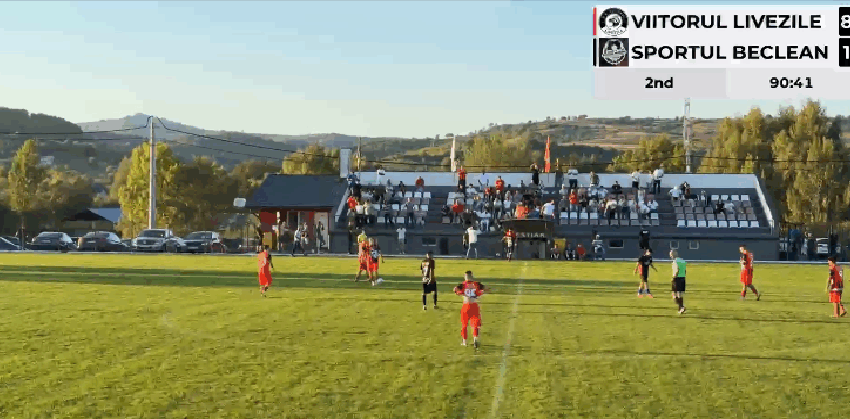  FOTBAL, LIGA A 4-A: Livezile face spectacol pe propriul teren cu Sportul Beclean 8-1, Monorul ”desființează” Teaca cu 12-2, Maierul lui Borș înscrie de 5 ori în poarta lui Dorin Vlașin, iar Rodna ”bate” Feldrul cu 9-0